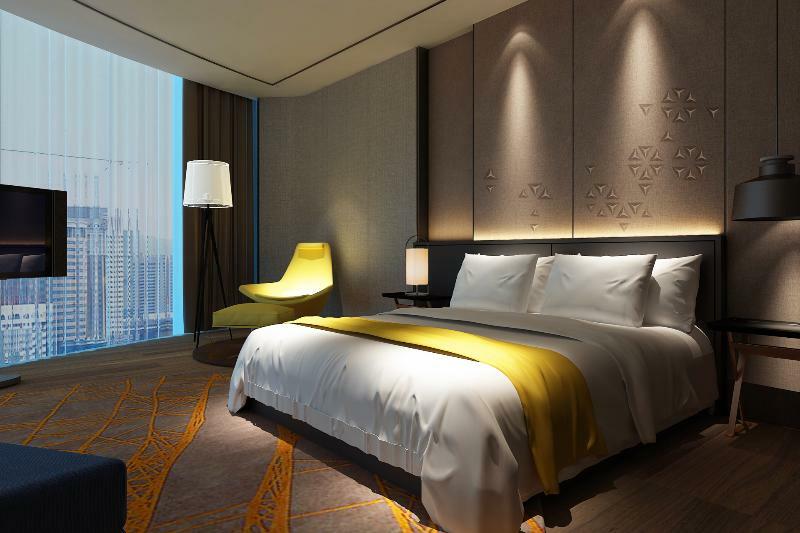 Grand Skylight International Hotel Haoyue Shenzhen Baoan Int'L Exhibition Center Exterior foto