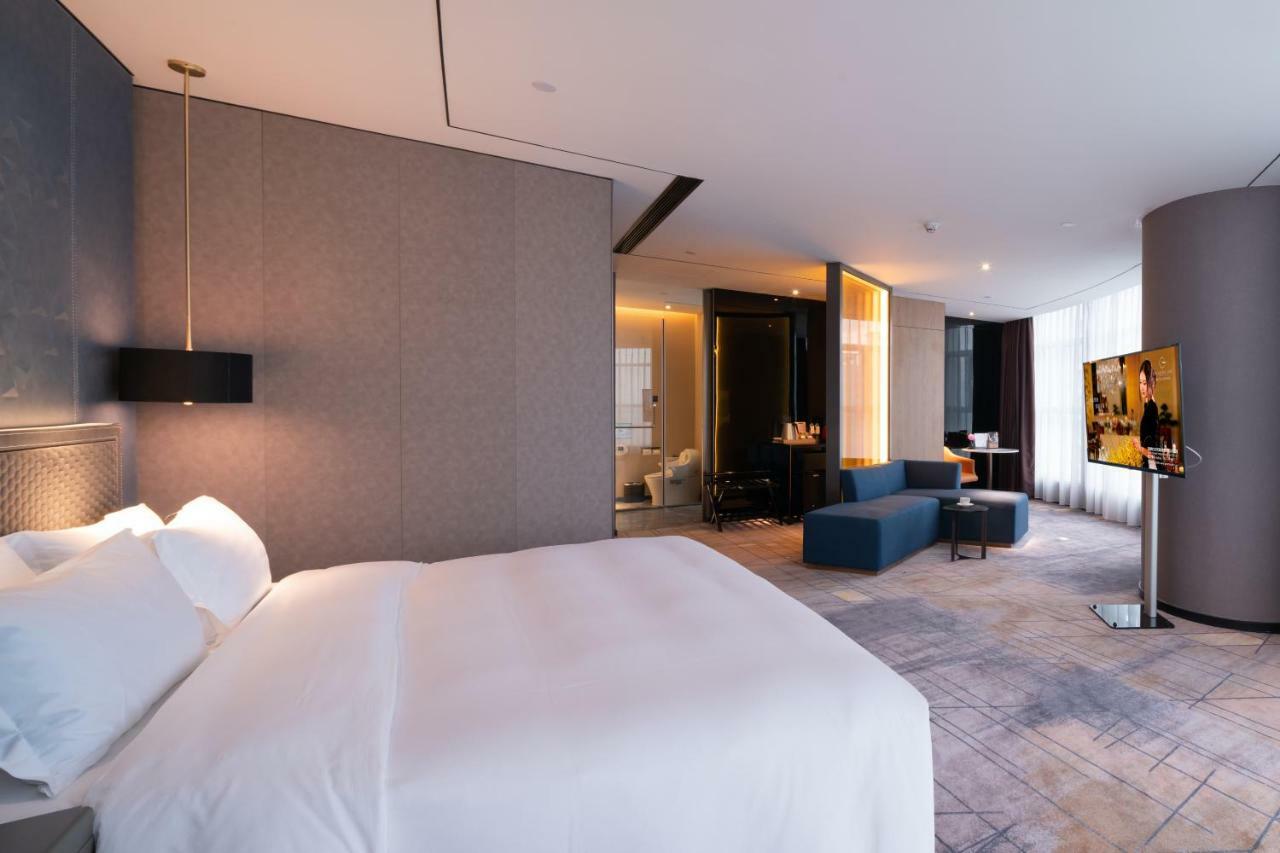 Grand Skylight International Hotel Haoyue Shenzhen Baoan Int'L Exhibition Center Exterior foto